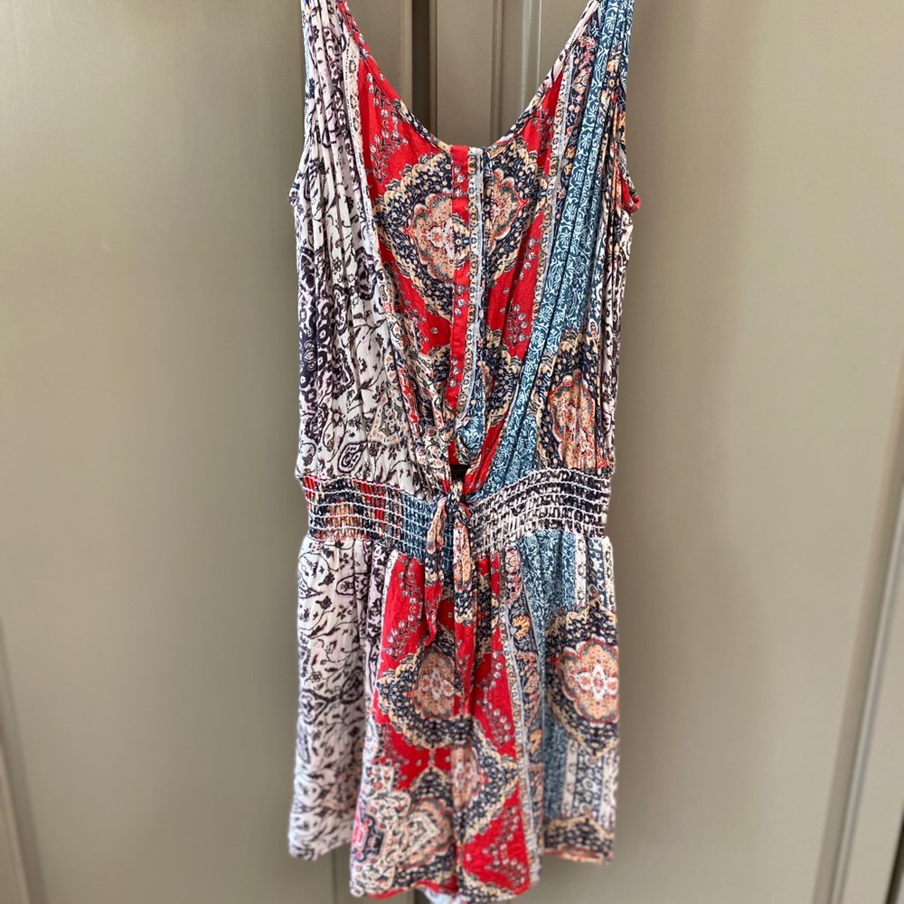 Patterned Romper